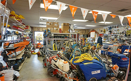 Rental equipment